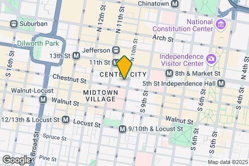 Map Image of the Property - 1001-13-1013 Chestnut St