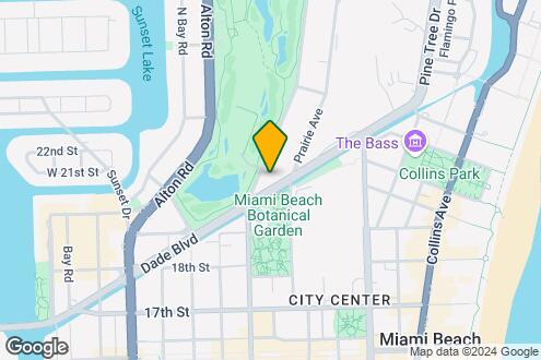 Map Image of the Property - 2001 Meridian Ave