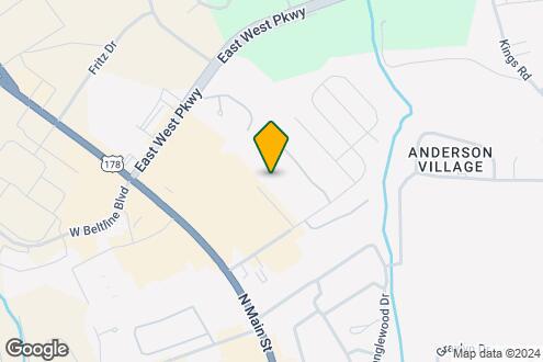 Map Image of the Property - Anderson Cove Apartments