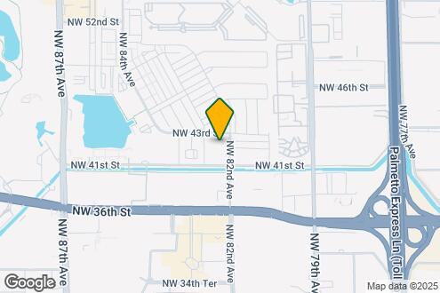 Map Image of the Property - 4236 NW 82nd Ave