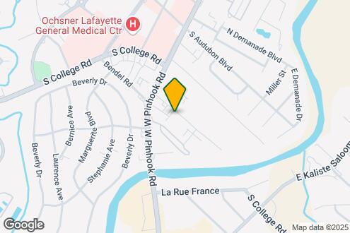 Map Image of the Property - Chateau Lafayette Apartments