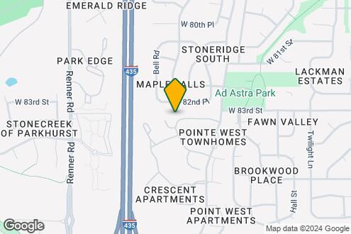 Map Image of the Property - Mullin Rentals-Duplexes