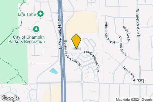 Imagen del Mapa de la Propiedad - Field and Grove Townhomes of Champlin