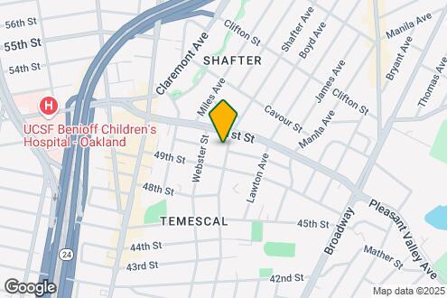 Map Image of the Property - 5001-5005 Shafter Ave