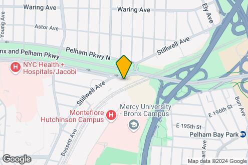 Map Image of the Property - The Equestrian At Pelham Parkway