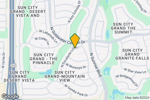 Map Image of the Property - 17703 N Escalante Ln