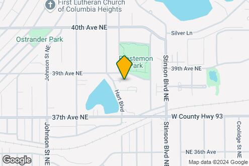 Map Image of the Property - Senior 55+ - Hart Lake Apartments