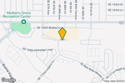 Map Image of the Property - 8830 SE 167th Mayfield Pl