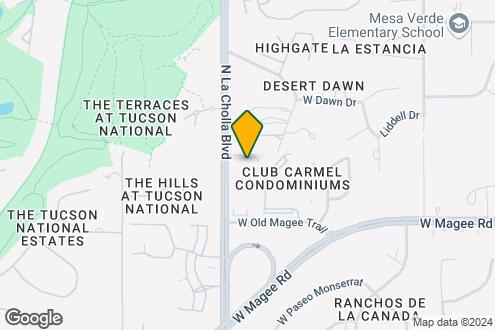 Map Image of the Property - The Place at Arroyo Verde