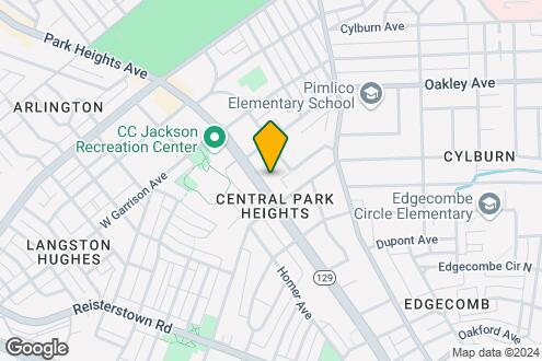 Map Image of the Property - The Terraces at Park Heights