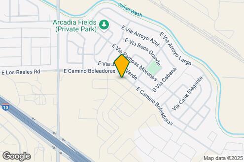 Map Image of the Property - 6541 E Paseo Alga