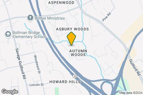 Map Image of the Property - Autumn Woods Apartments