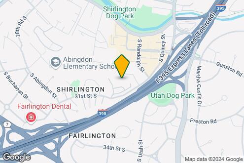 Map Image of the Property - Shirlington House