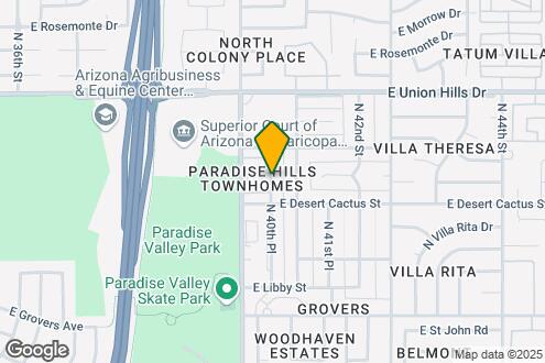 Map Image of the Property - 18239 N 40th St