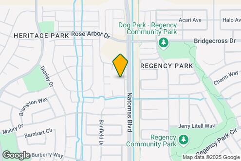 Imagen del Mapa de la Propiedad - Carefree Senior (55+) Living at North Natomas