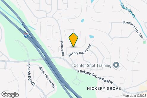 Map Image of the Property - 1840 Hickory Creek Ct NW