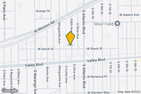 Map Image of the Property - 1201 W Shorb St