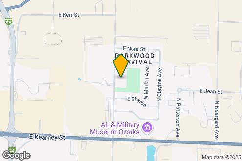 Map Image of the Property - Parkwood Apartments