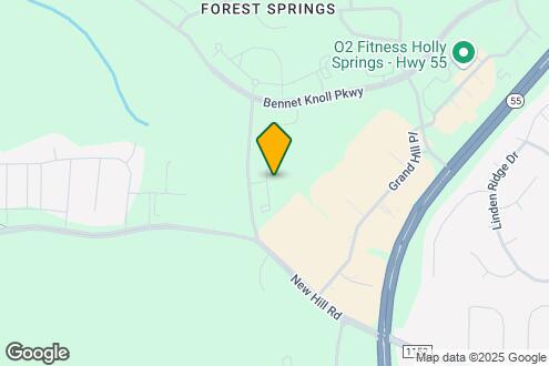 Map Image of the Property - Holly Springs Place Apartments