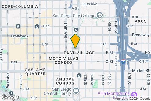 Map Image of the Property - F11 East Village