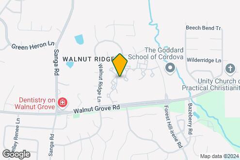 Map Image of the Property - Walnut Hill Apartments