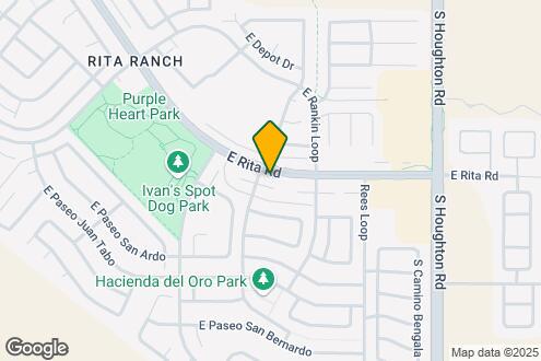 Map Image of the Property - 9973 E Placita De Las Palmeritas