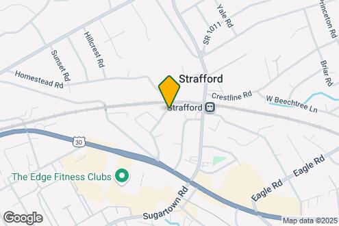 Map Image of the Property - Strafford Station Apartment Homes