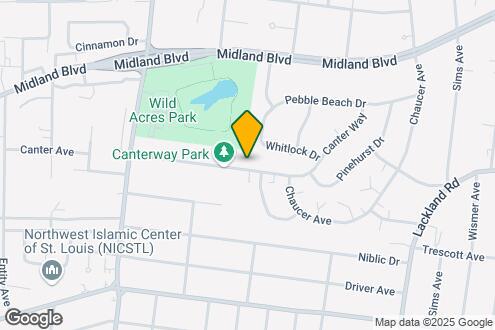 Imagen del Mapa de la Propiedad - Meadowbrook Apartments and Townhomes