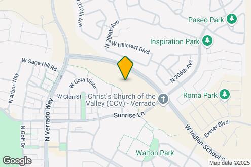 Map Image of the Property - Yardly at Verrado