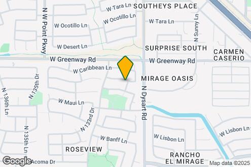 Map Image of the Property - 13205 W Acapulco Ln