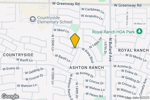 Map Image of the Property - 14755 N 149th Dr