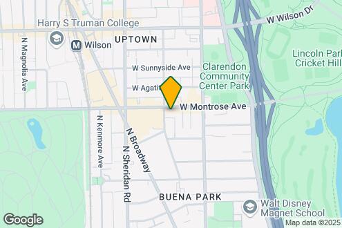 Map Image of the Property - 851 W Montrose Avenue