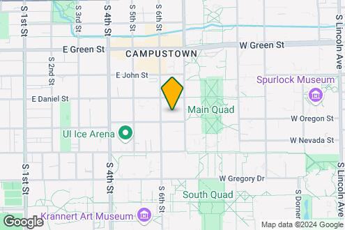 Map Image of the Property - 608 E Chalmers (New Development)