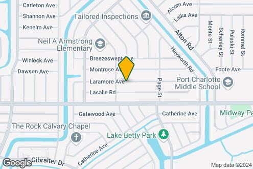 Map Image of the Property - 22189 Laramore Ave