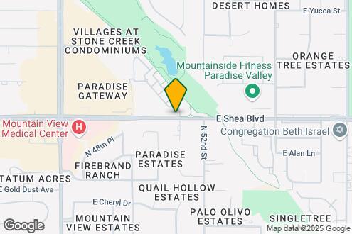 Map Image of the Property - 5122 E Shea Blvd