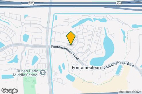 Map Image of the Property - Fontainebleau Milton Apartments