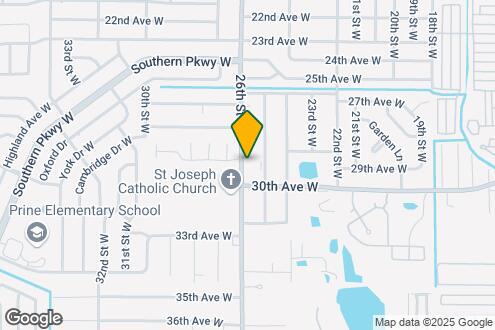 Map Image of the Property - 2901 26th St W