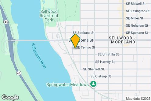 Map Image of the Property - Holm at Sellwood