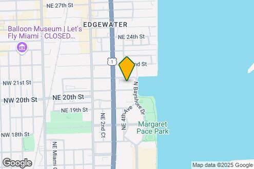 Map Image of the Property - 2020 N Bayshore Dr