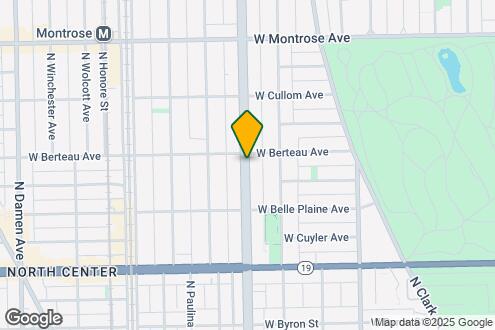 Map Image of the Property - 4037.5 N Ashland Ave