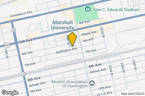 Imagen del Mapa de la Propiedad - Marshall Apartments