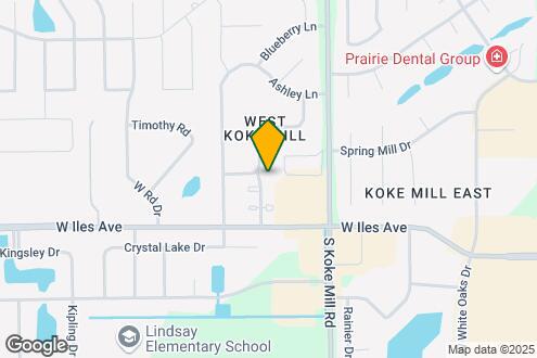 Map Image of the Property - Koke Mill Apartments