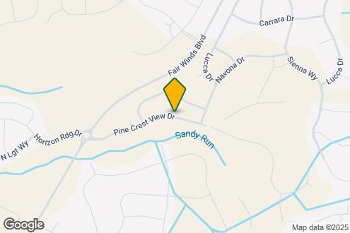 Map Image of the Property - 168 Pine Crest View Dr