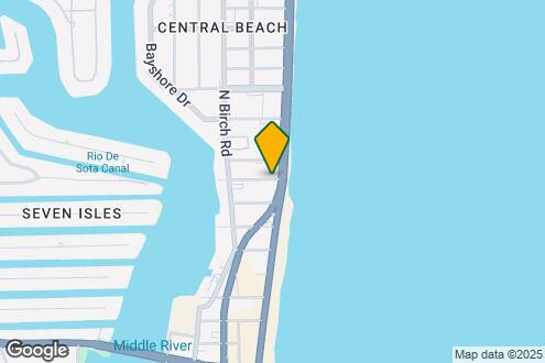 Imagen del Mapa de la Propiedad - 209 N Fort Lauderdale Beach Blvd