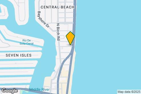 Map Image of the Property - 209 N Fort Lauderdale Beach Blvd