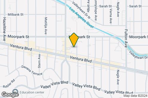 Map Image of the Property - 4335 Ventura Canyon Ave