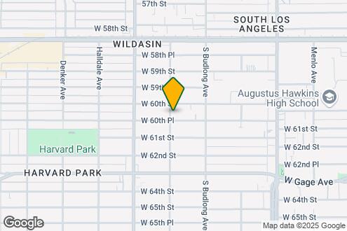 Map Image of the Property - 1257 W 60th Pl