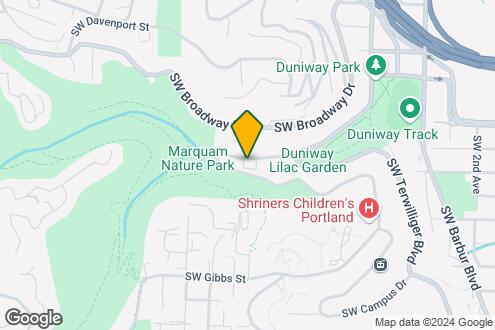 Map Image of the Property - Marquam Terrace Apartments