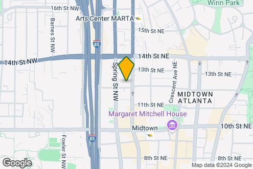 Map Image of the Property - The M by RADIUS