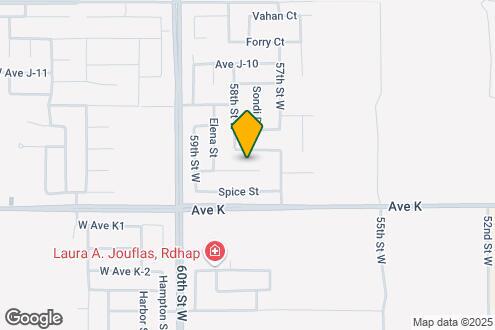 Map Image of the Property - 5759 W Ave J15